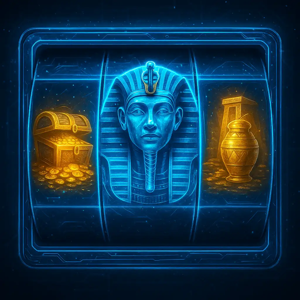 Legacy of Dead slot machine artwork on Atefia